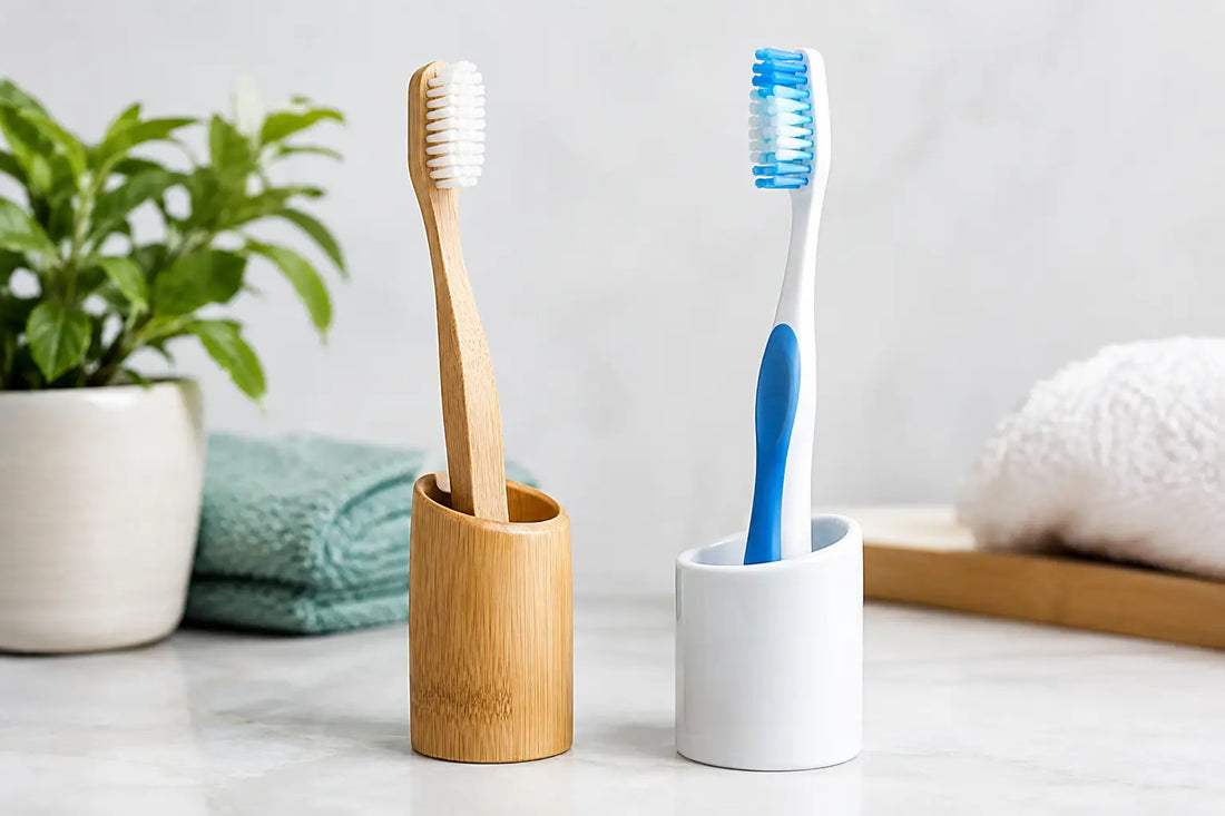 Bamboo Toothbrush vs Plastic for Daily Care