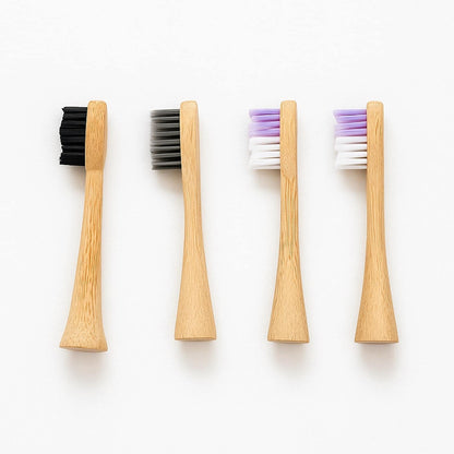 Bamboo Electric Toothbrush replacement heads sonicare compatible 4 pack