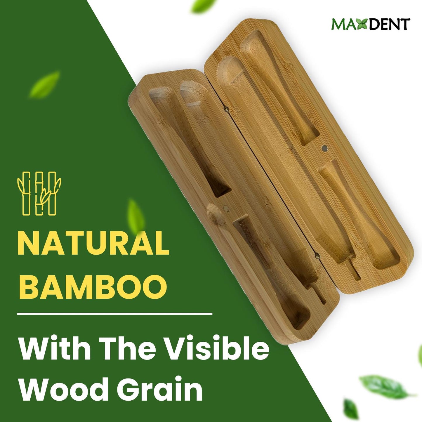 Bamboo Storage/travel box for electric toothbrush. Sonicare and IPX-7 Compatible